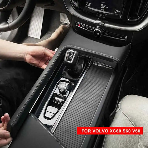 Central Control Leather Panel for Volvo XC60 2024 Car Interior Accessory LINGLUYANG