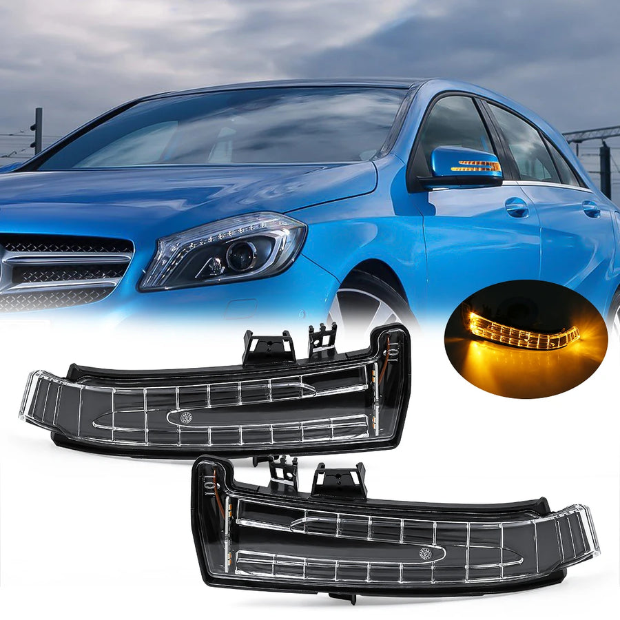 LED Mirror Turn Signal for Mercedes-Benz Models Car Interior Accessory MAGIC COLORM