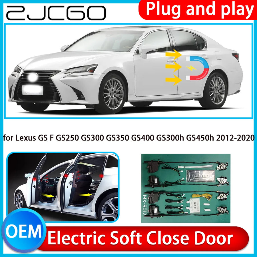 Electric Soft Close Door System for Lexus GS Series 2012–2020 Car Interior Accessory ZJCGO Default Title