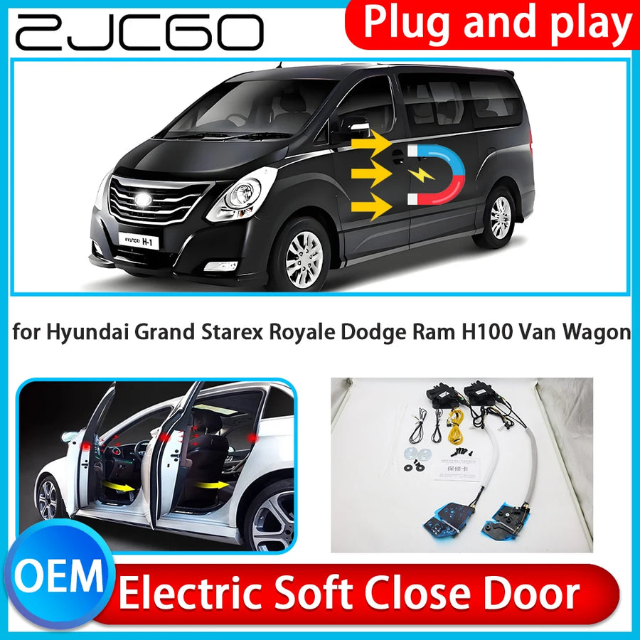 Electric Soft Close Power Door Latch for Hyundai Starex H100 Car Interior Accessory ZJCGO Default Title