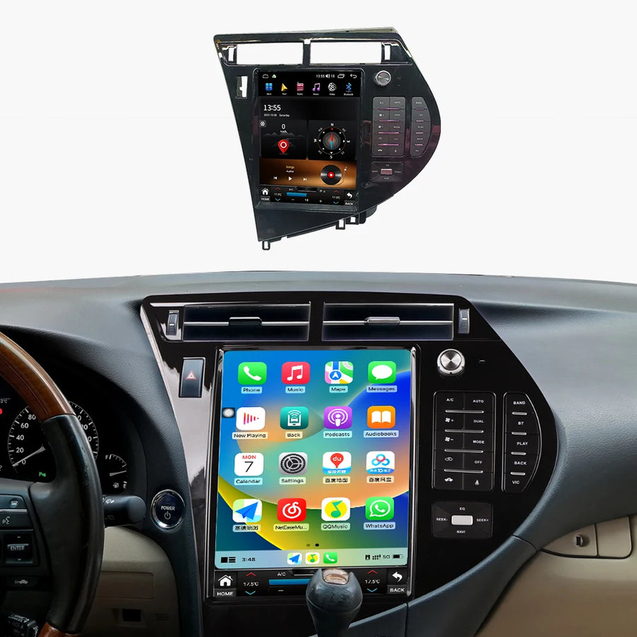 12.1-Inch Android Head Unit with CarPlay for Lexus RX 2009-2014 Android Head Unit Aotsr 4GB 64GB Eight Core