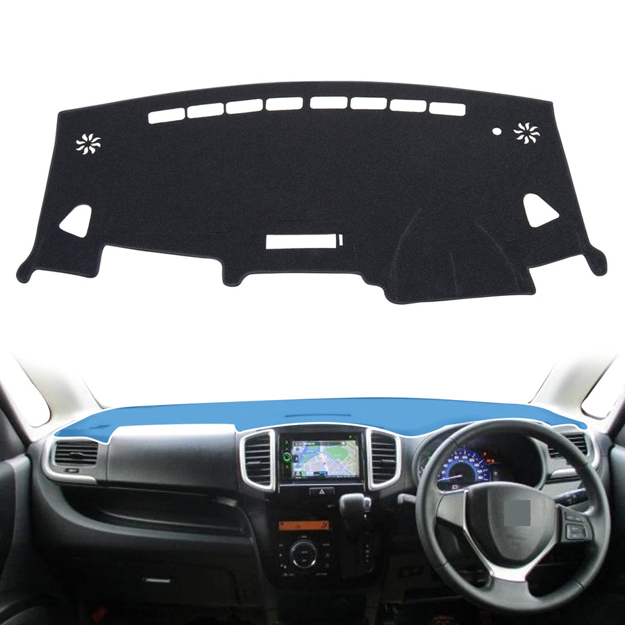 Custom Plush Dashboard Mat for Suzuki Solio 2012–2014 Dashboard Mat CATUSIKI Right-Rudder