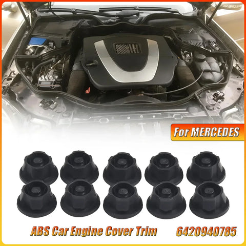 10Pcs Engine Cover Grommets for Mercedes Benz Car Interior Accessory OEM China Mainland
