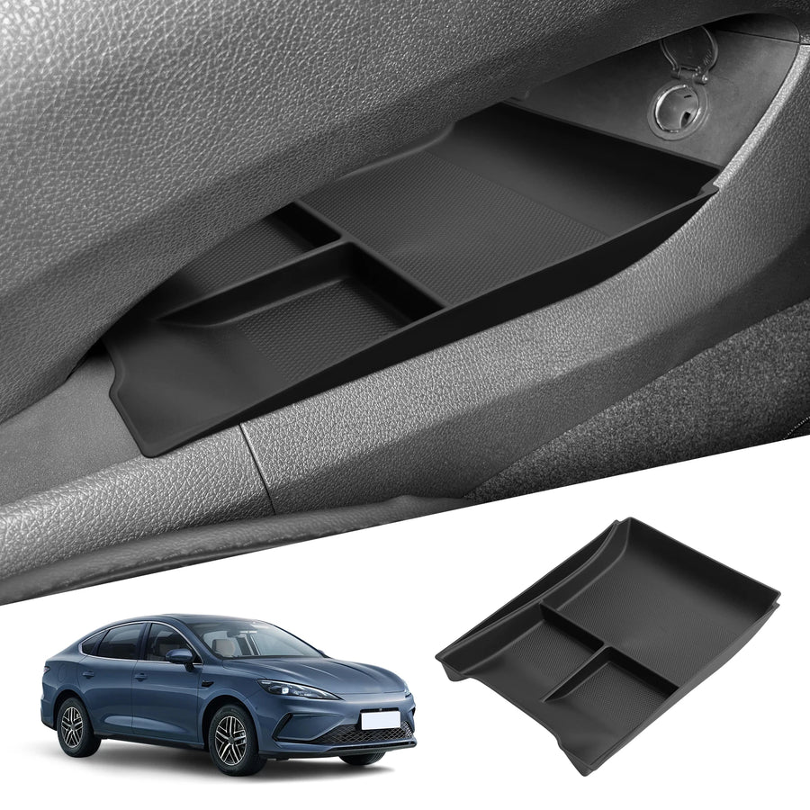 BYD Seal 05 DM-i 2025 Center Control Lower Storage Box Car Interior Accessories Organizer Tray Tidying TPE Car Interior Acces