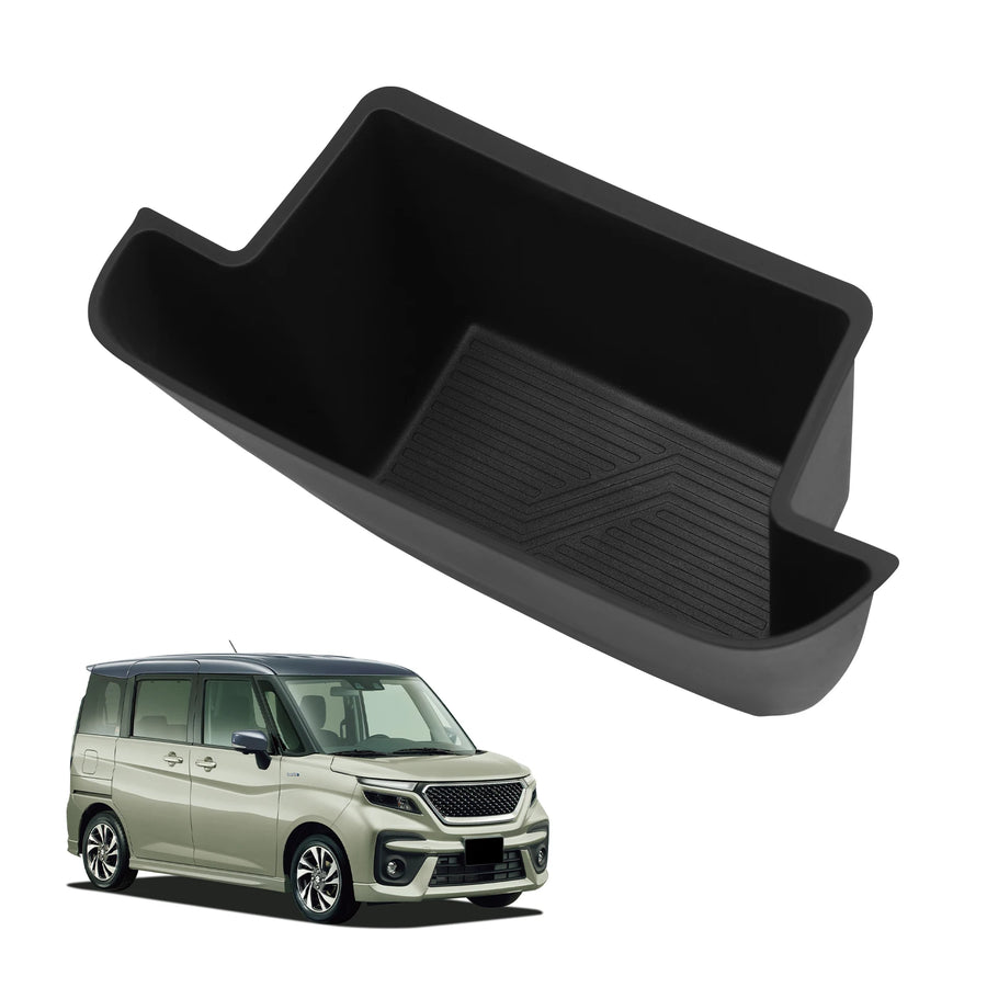 Suzuki SOLIO/SOLIO BANDIT 2021-2025 Center Console Storage Box Car Tray Organizers Accessories Tidying Black Car Interior Acc