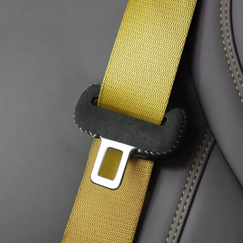 Seat Belt Buckle Cover for Porsche Macan Cayenne Car Interior Accessory LINGLUYANG