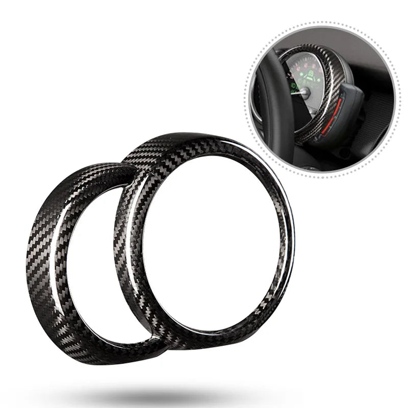 Carbon Fiber Speedometer Trim for Mini Cooper F54-F60 Car Interior Accessory OEM