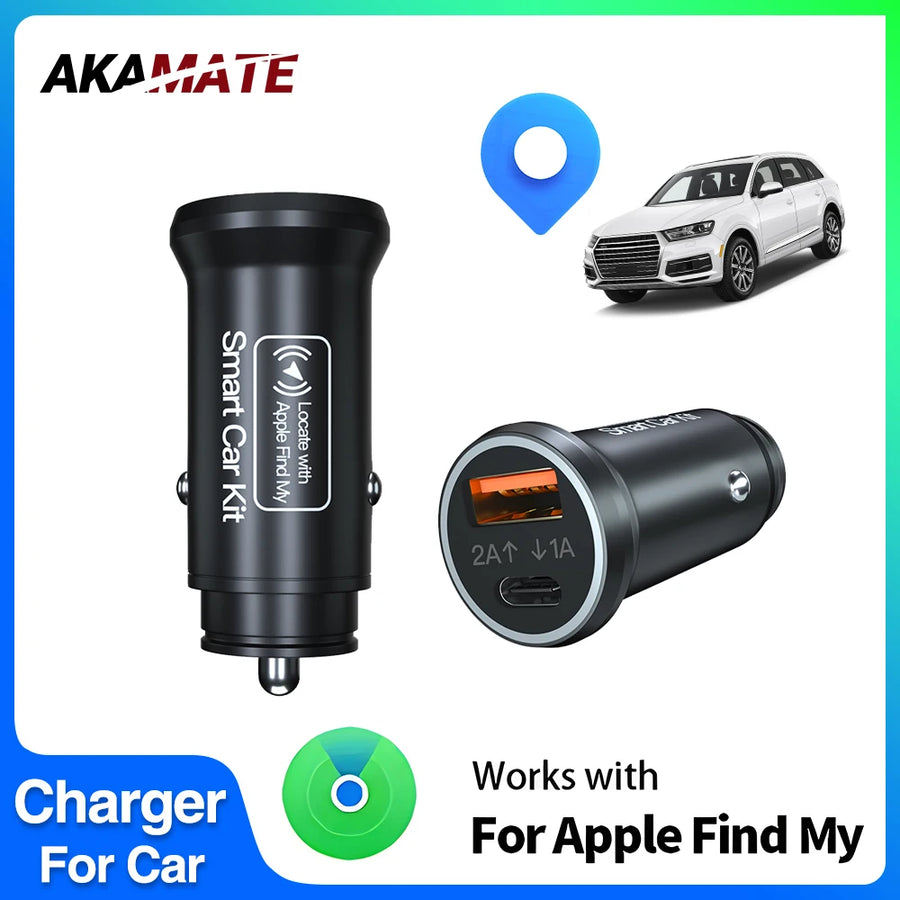 GPS Charger MFi Certified for Apple iPhone Tracker Car Interior Accessory AKAMATE