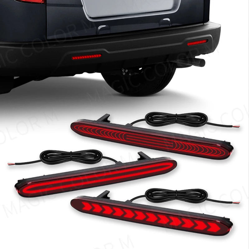 LED Rear Bumper Reflector for Honda Accord Acura 2004-2008 Car Interior Accessory MAGIC COLORM