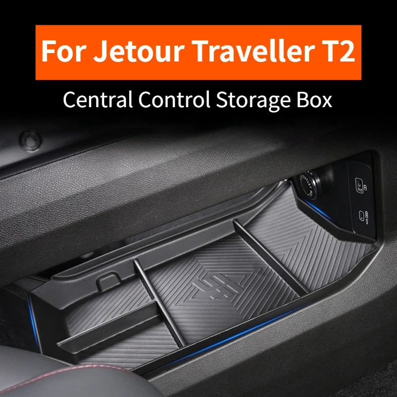 For Jetour Traveller Center Console Storage Armrest Organizer Car Interior Accessory OEM