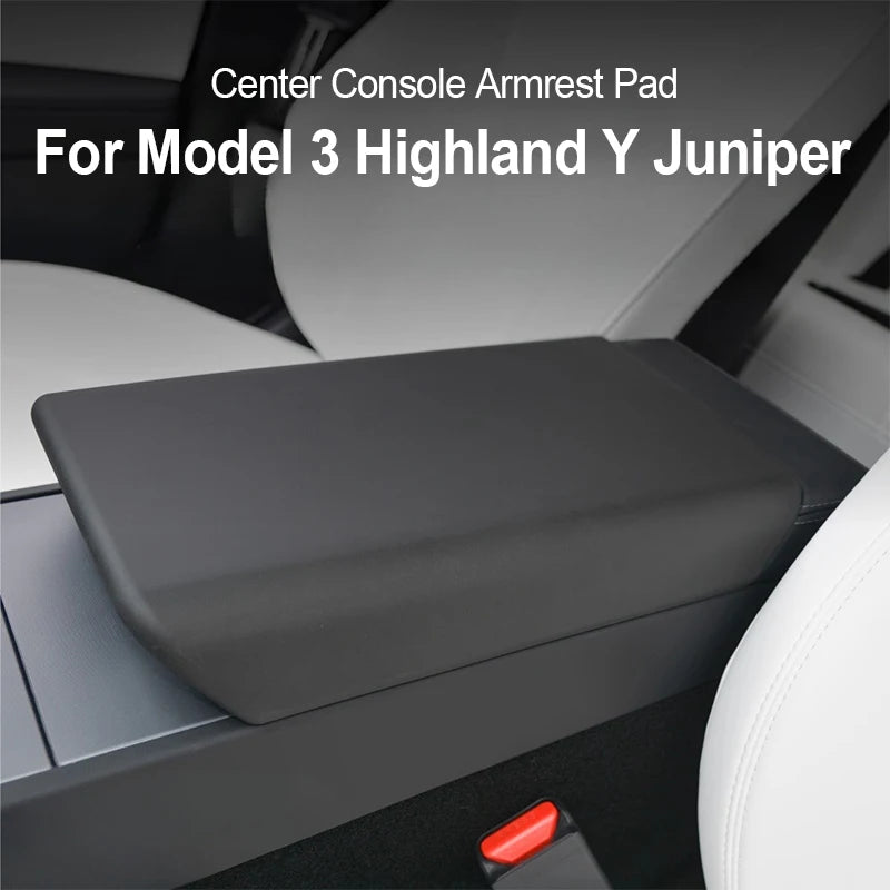 Center Console Armrest Pad For Tesla Model 3 Car Interior Accessory OEM
