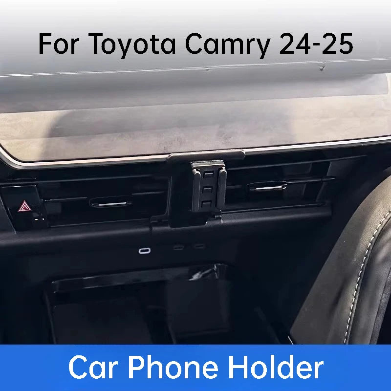 For Toyota Camry 2024 2025 Car Phone Holder Air Vent Mount Base Anti Shake Navigation Bracket Accessories Car Phone Holder OE