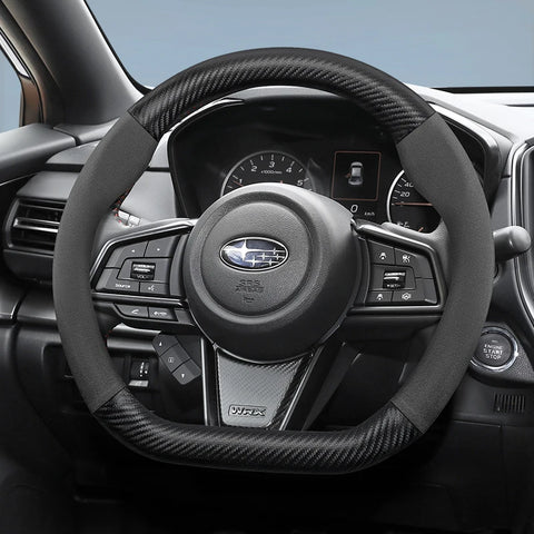 Suede Carbon Cover for Subaru WRX Forester Outback Car Interior Accessory Hocasen