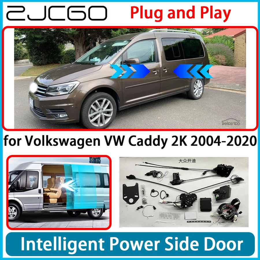 Automatic Electric Power Sliding Door Kit for Volkswagen Caddy Car Interior Accessory ZJCGO