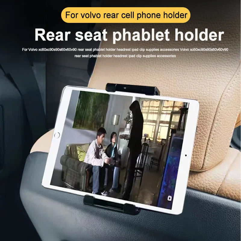 Seat Headrest IPAD Holder Mount for Volvo 60/90 Series Car Interior Accessory LINGLUYANG