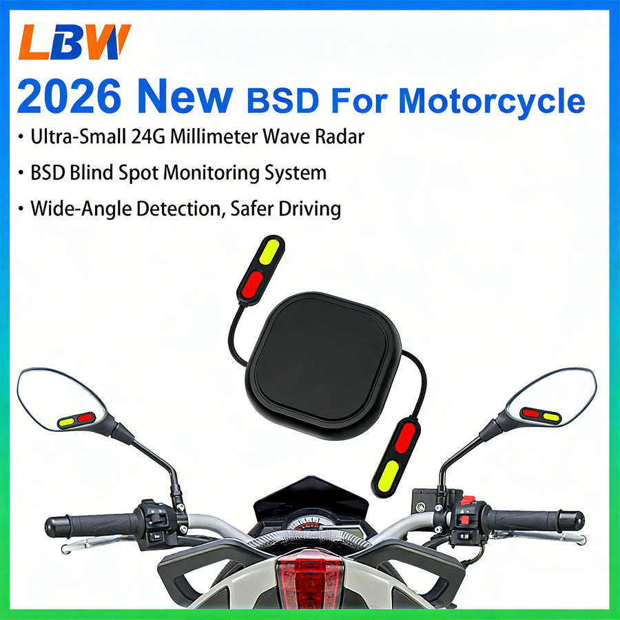 24GHz Radar Detector for Universal Motorcycle Car Interior Accessory OEM