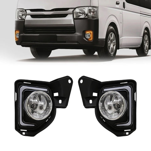 Fog Lamp DRL Assembly for Toyota Hiace 2014-2016 Car Interior Accessory MAGIC COLORM