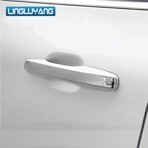 Chrome Door Handle Trim for Volvo XC60 S90 V90 XC90 Car Interior Accessory LINGLUYANG