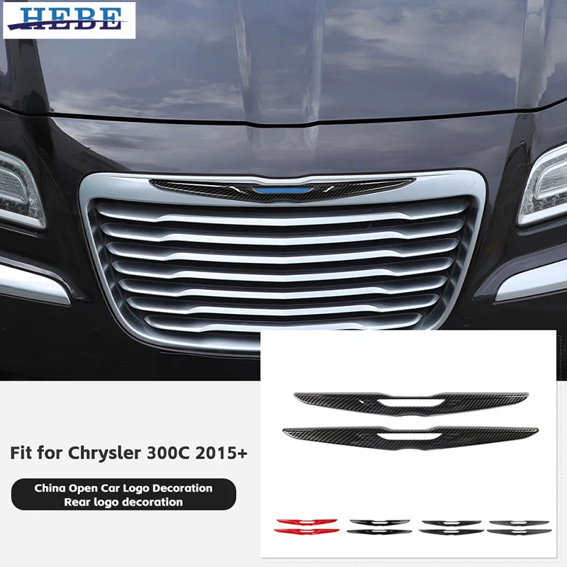 Rear Center Grille Trim Cover for Chrysler 300 2015-2025 Car Interior Accessory HEBE