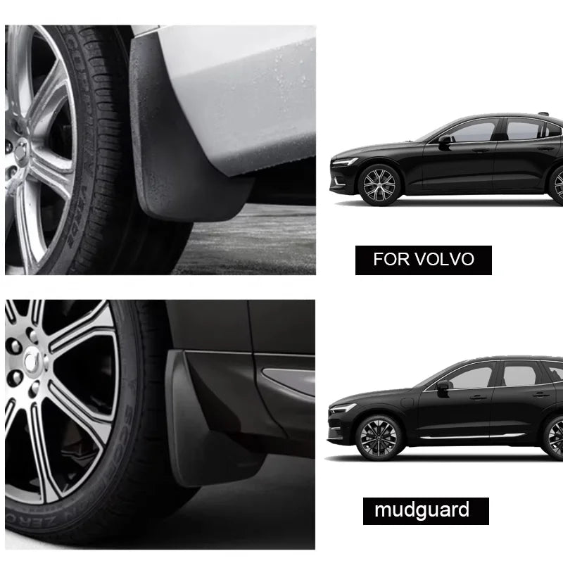 Mud Flaps Front & Rear for Volvo XC60 S60 2015-20 Car Interior Accessory LINGLUYANG