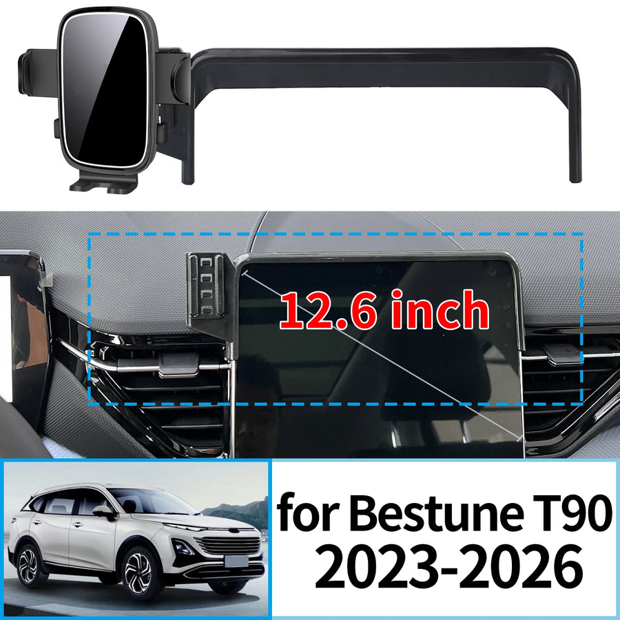 Wireless Charging Phone Mount for Bestune T90 2023–2026 Car Phone Holder CATUSIKI