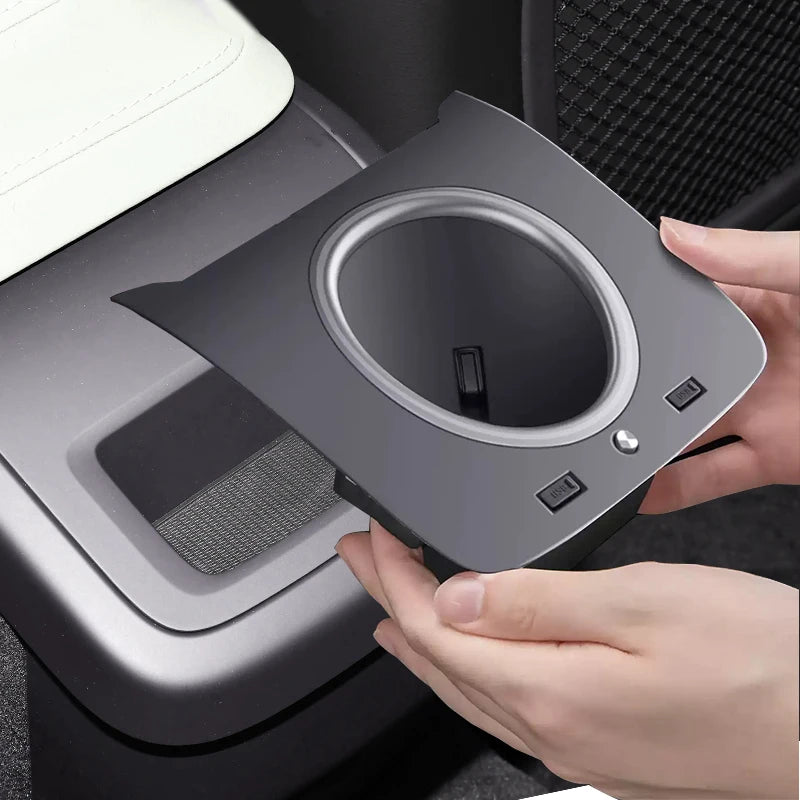 Volvo XC60 Rear Air Outlet Cup Holder 2021-2026 Car Interior Accessory LINGLUYANG 2021-2026 xc60 T8 FOR VOLVO