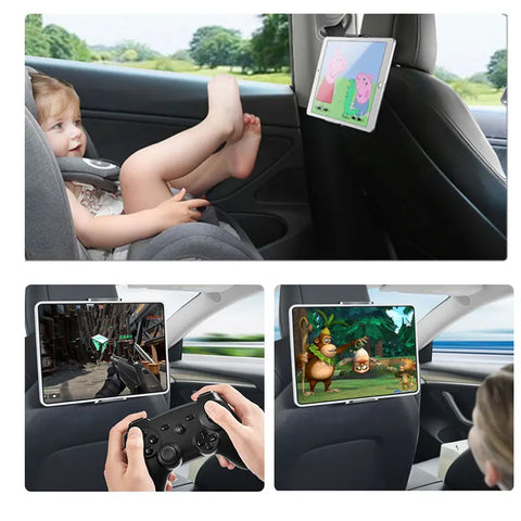Rear Seat Tablet Holder for Volvo C40 EX40 Car Interior Accessory LINGLUYANG