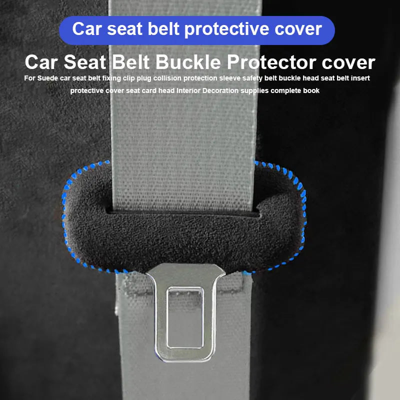 Leather Safety Belt Cover Pad Universal Fit Car Interior Accessory LINGLUYANG