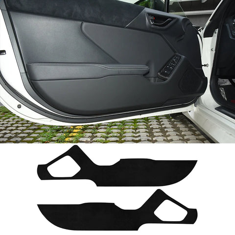 Suede Leather Door Anti-Kick Pad for GR86 Subaru BRZ Car Interior Accessory GMUNI