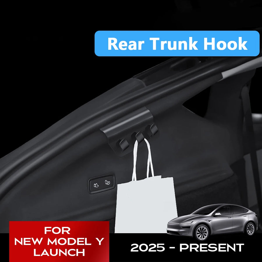 Rear Trunk Hook For Tesla New Model Y Juniper 2025 Rear Trunk Accessory TEKSY