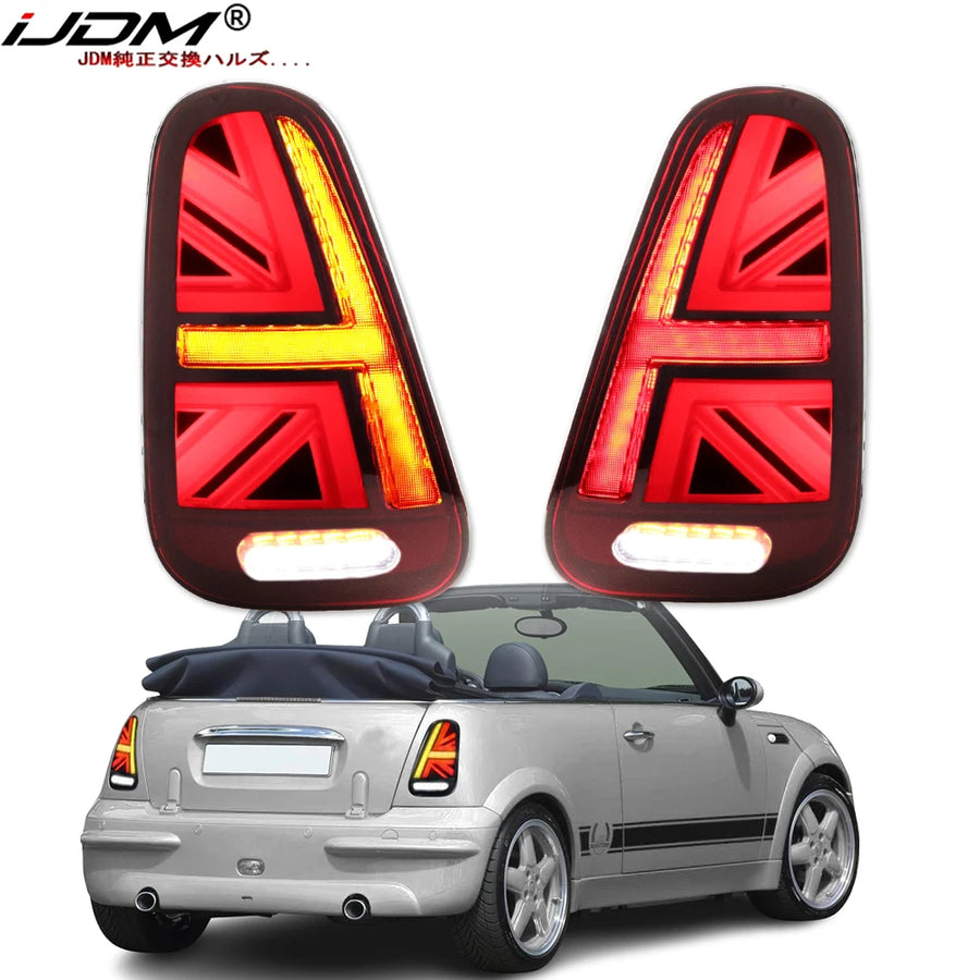 Union Jack Tail Lights For Mini Cooper 2001-2007 Car Interior Accessory iJDM