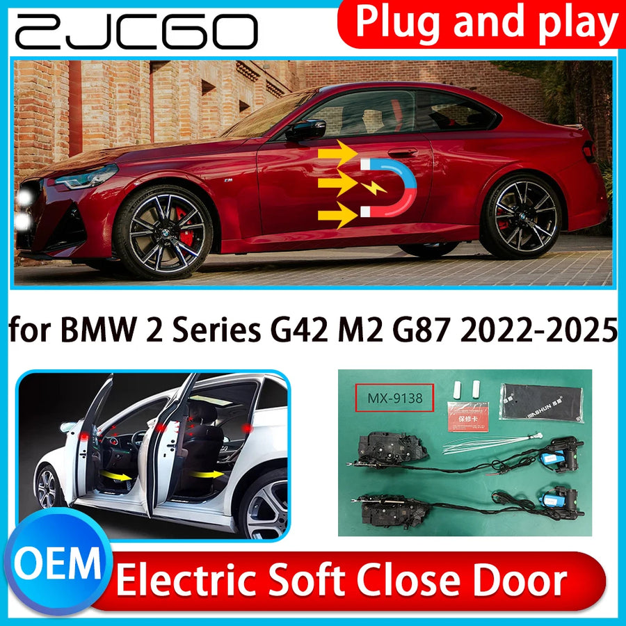 Electric Soft Close Door Kit for BMW 2 Series G42 M2 G87 Car Interior Accessory ZJCGO Default Title