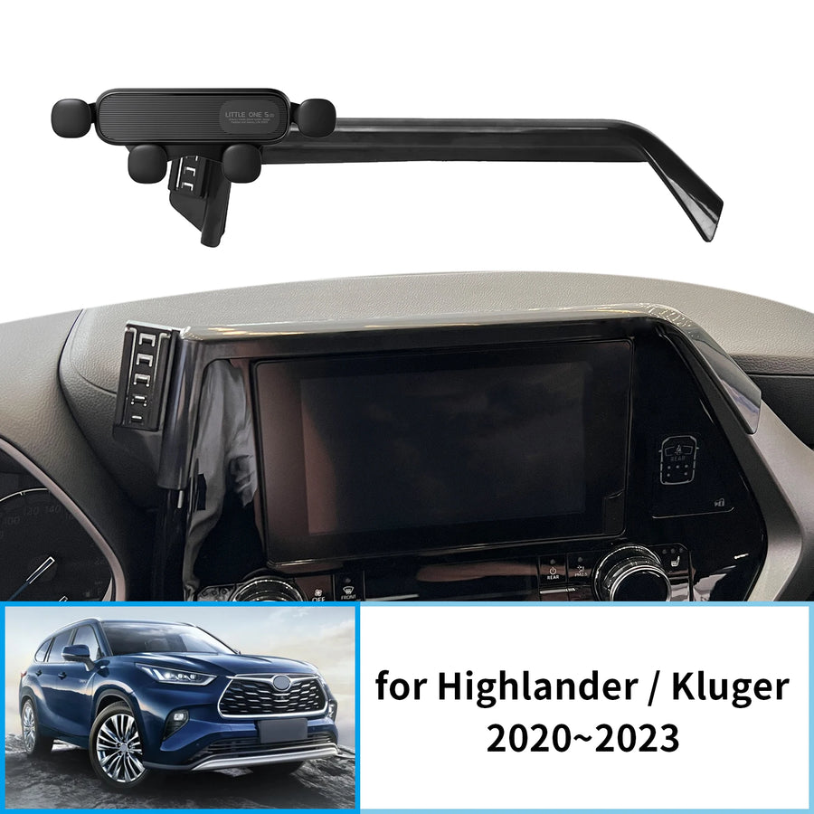 Smart Wireless Charging Phone Holder for Toyota Highlander 2020-2023 Car Phone Holder OEM