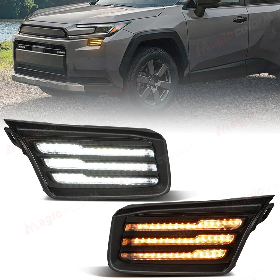 LED DRL Turn Signal for Toyota RAV4 Woodland 2026 LED Ambient Light MAGIC COLORM