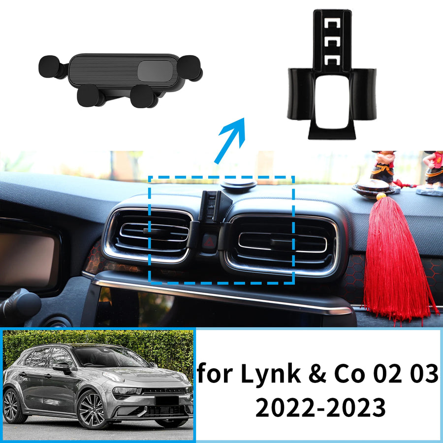 Smart Wireless Fast Charging Phone Holder for Lynk & Co 02 Car Phone Holder OEM