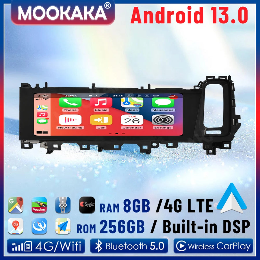 15" Android Auto CarPlay Stereo for Porsche Cayenne 2024 Android Head Unit Aotsr