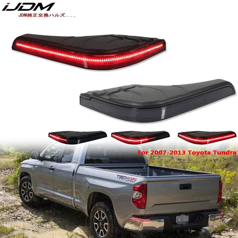 LED Rear Bumper Step Pad Lights for Tundra LED Ambient Light iJDM United States