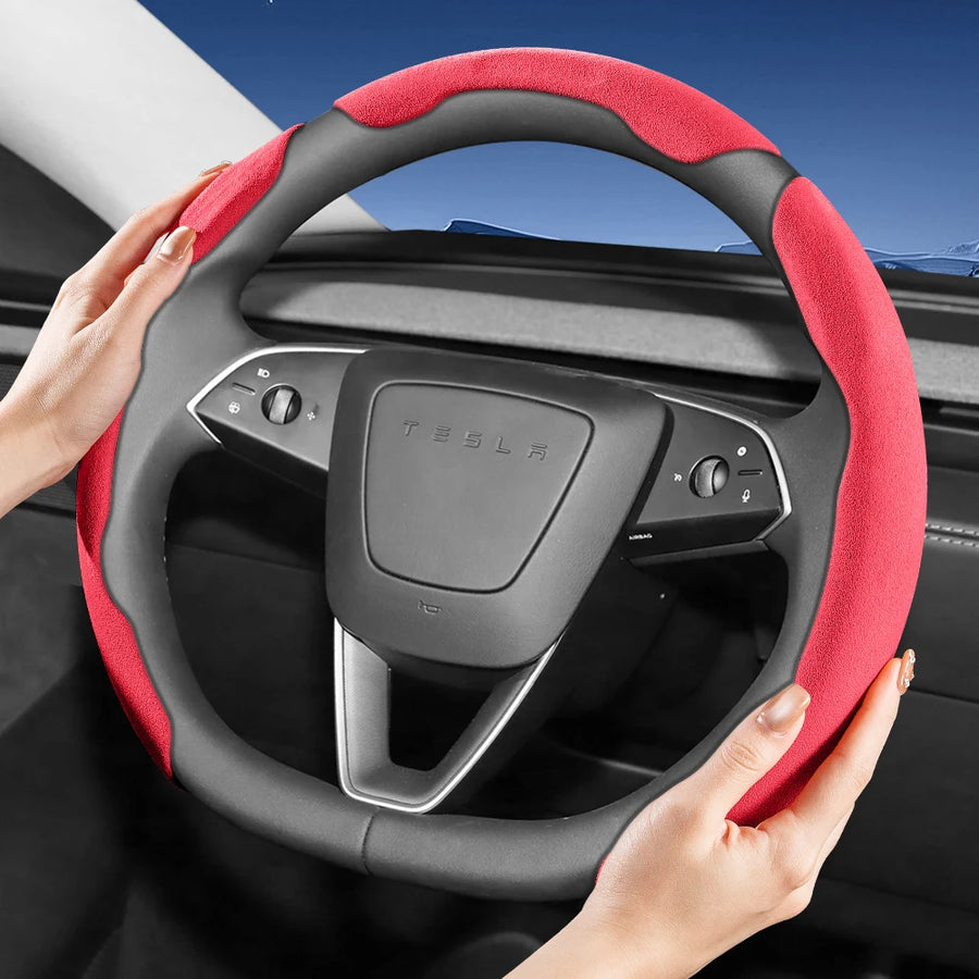 Sports Suede Split Cover for Tesla Model 3/X Car Interior Accessory Hocasen