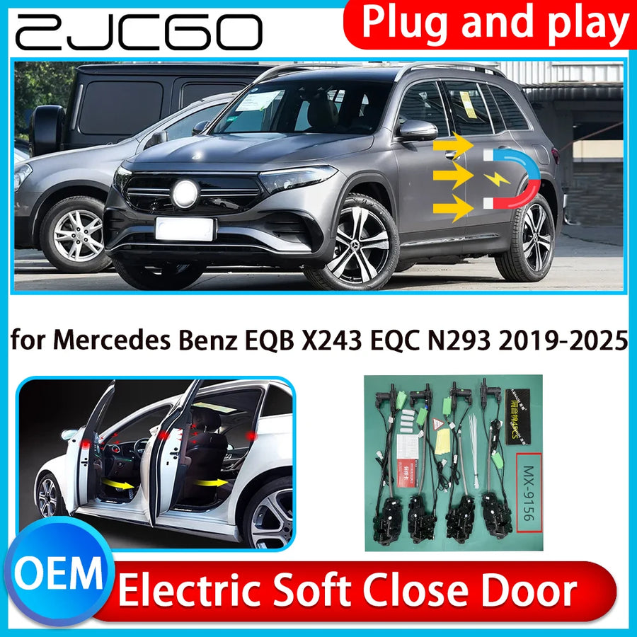 Automatic Soft Close Door Kit for Mercedes EQB and EQC 2019–2025 Car Interior Accessory ZJCGO