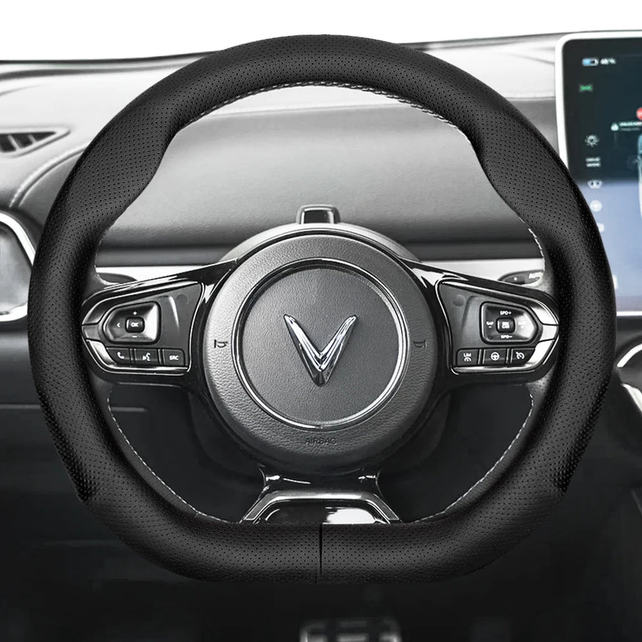 Ultra-Thin Breathable Leather Cover for Vinfast Car Interior Accessory Hocasen