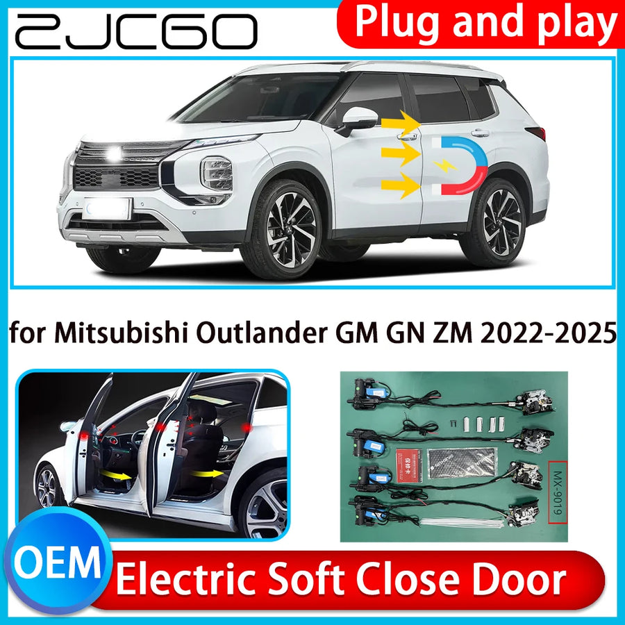 Automatic Electric Soft Close Door Kit for Mitsubishi Outlander Car Interior Accessory ZJCGO Default Title