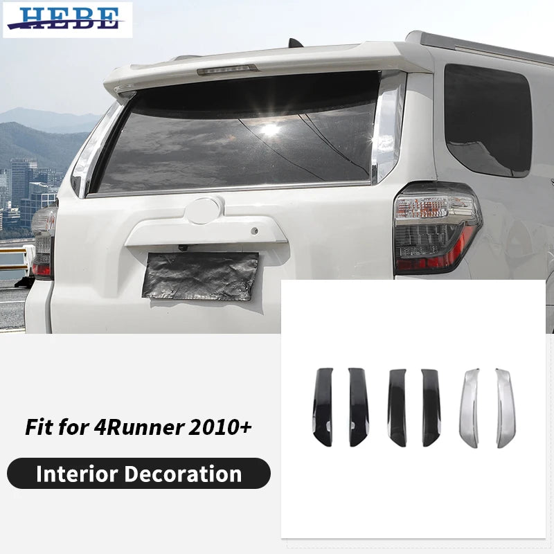 Tailgate Decoration Panel ABS for Toyota 4Runner 2010-2023 Car Interior Accessory HEBE