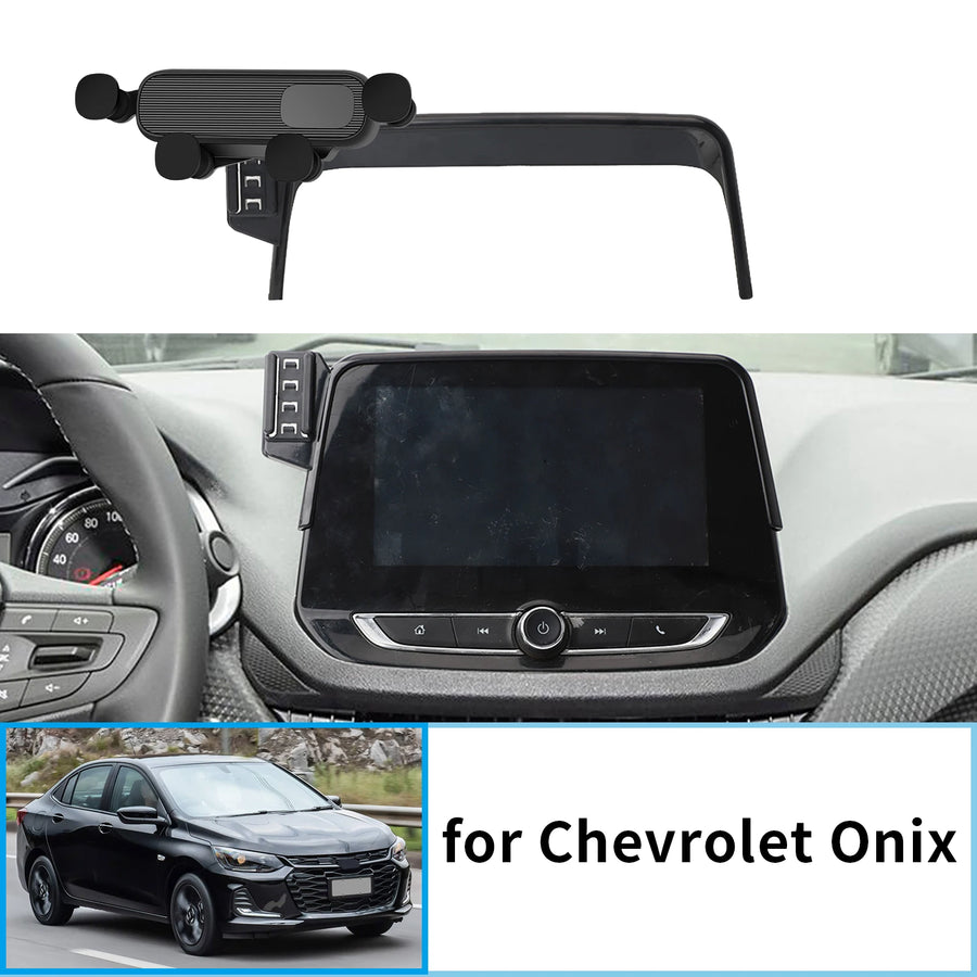 Smart Wireless Charging Phone Holder for Chevrolet Onix 2020–2023 Car Phone Holder OEM