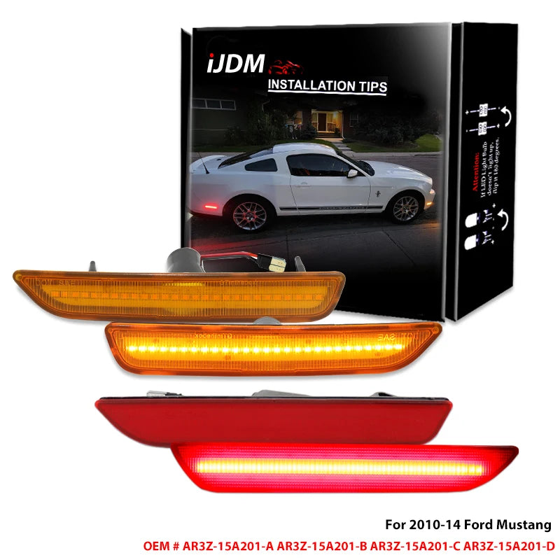 LED Ambient Light Side Markers for 2010-2014 Ford Mustang LED Ambient Light iJDM