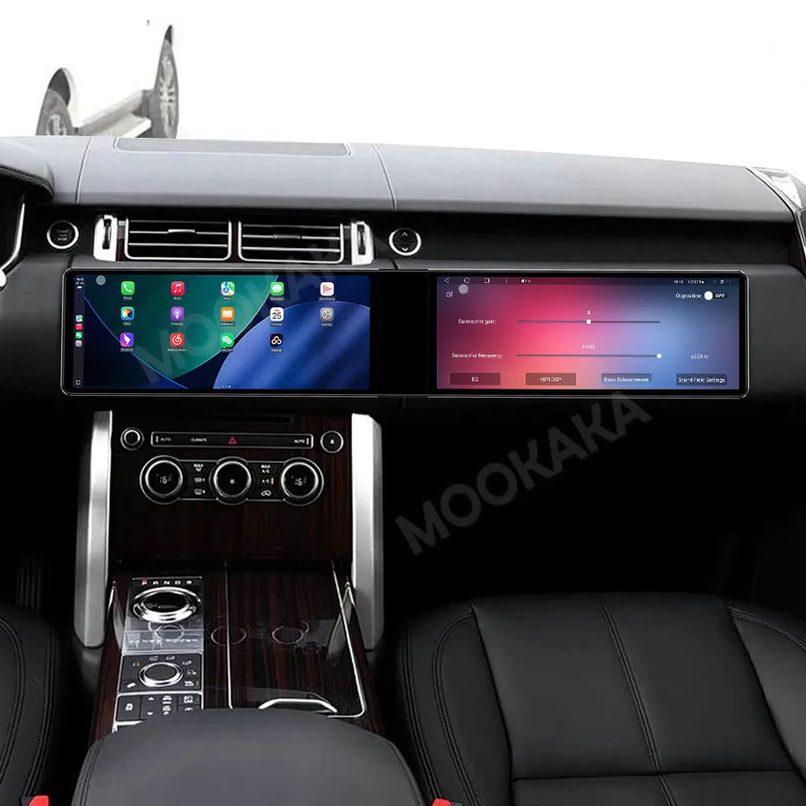 24.6 Inch Ultra Wide Android Head Unit for Range Rover L405 Android Head Unit Aotsr 8GB 128GB Eight Core