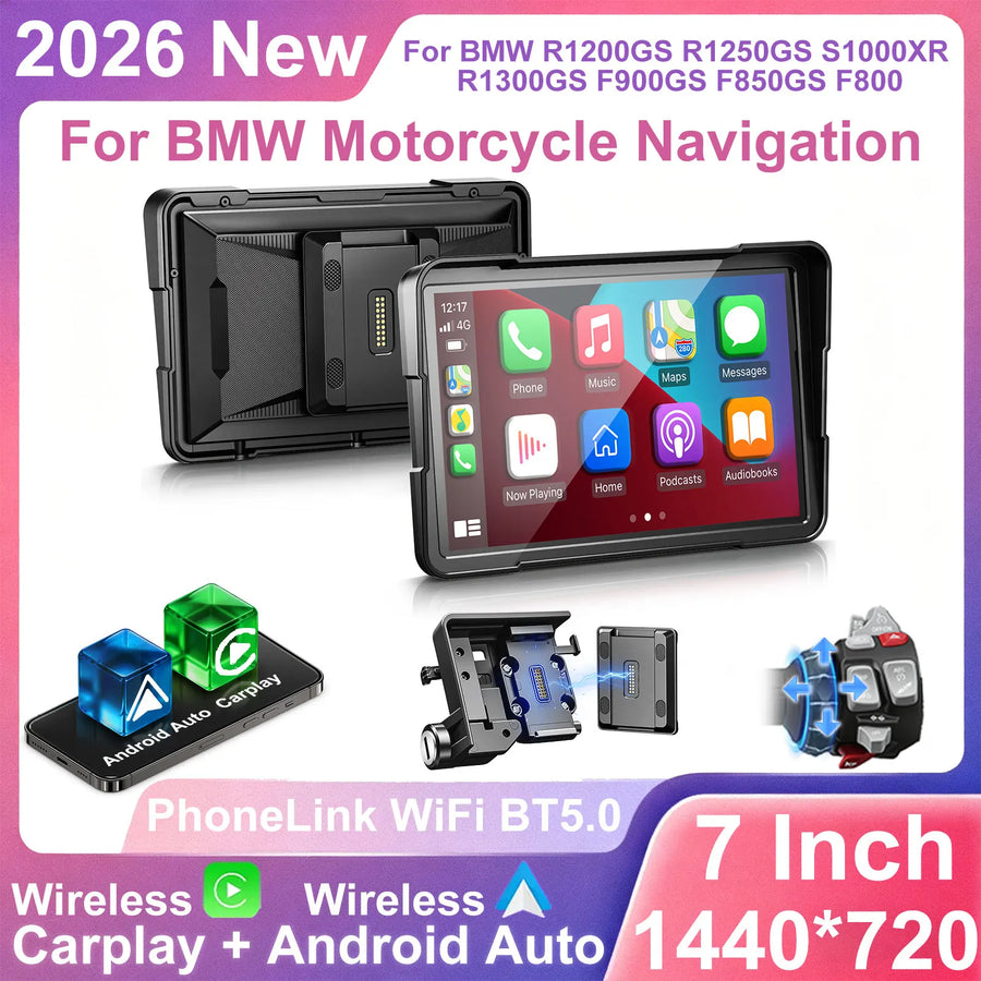 GPS Navigation Display for BMW R1200GS R1250GS Android Head Unit LBW