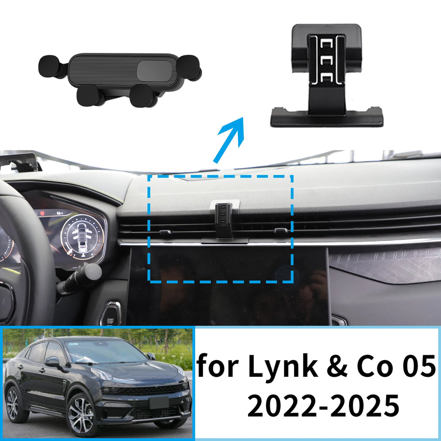 Smart Wireless Fast Charging Phone Mount for Lynk & Co 05 Car Phone Holder OEM