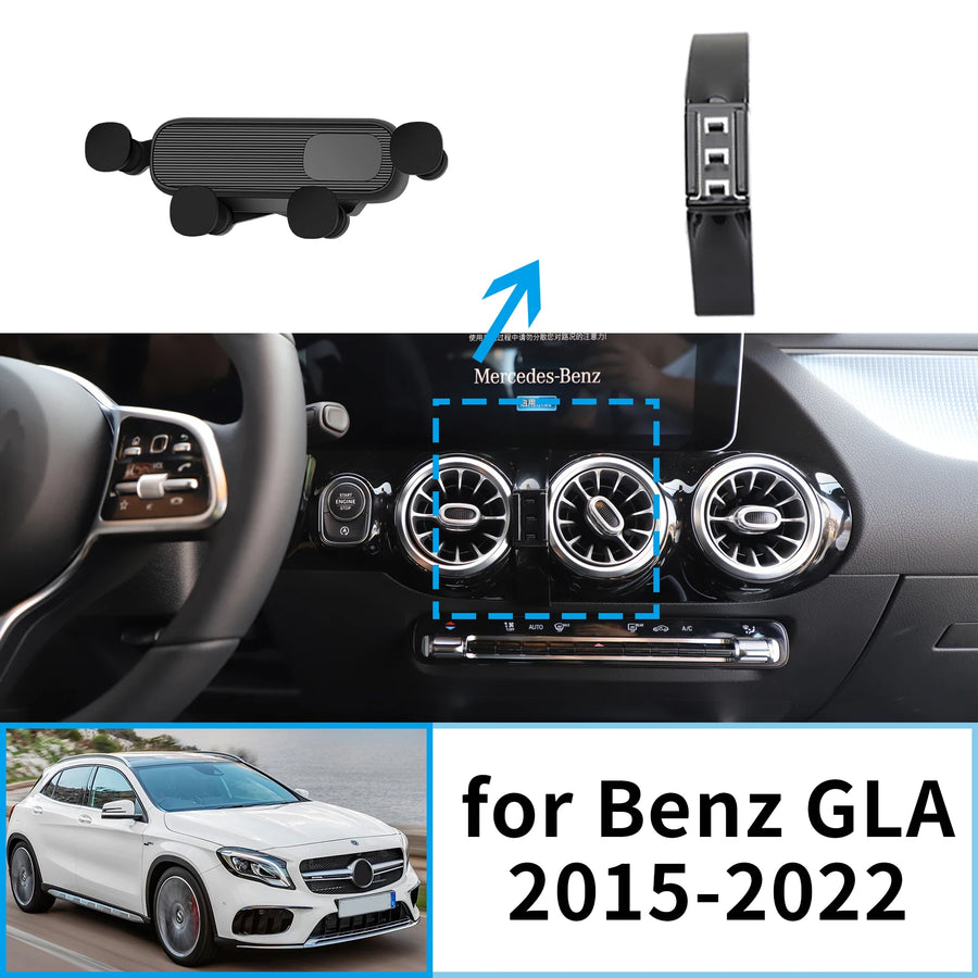 Smart Wireless Charging Phone Holder for Mercedes-Benz GLA Car Phone Holder CATUSIKI