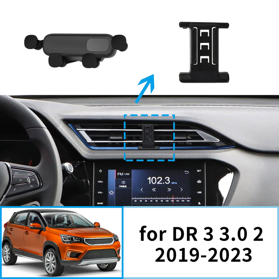 Smart Wireless Charging Mount for Chery Tiggo 2 3 2018–2023 Car Phone Holder CATUSIKI