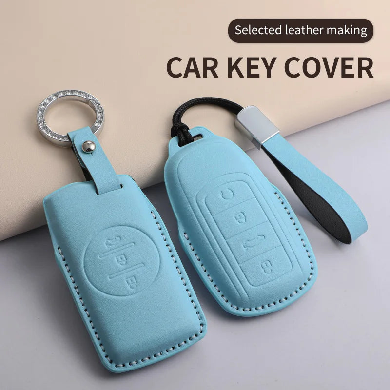 PU Car Key Remote Case Cover Chery Tiggo 8 Pro Tiggo 8plus New 5 plus 7pro Max Omoda 5 C5 PU Car Key Remote Case Cover OEM